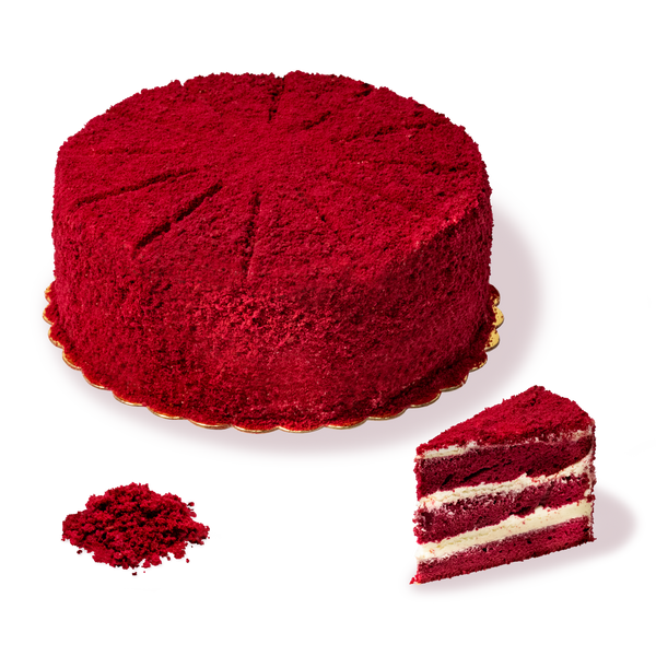 Торта Червено Кадифе от сладкарница Маргарита, с богат крем и нежен вкус.